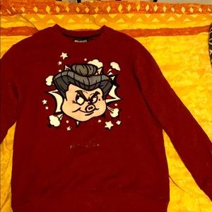 Burgundy Black Keys Sweatshirt